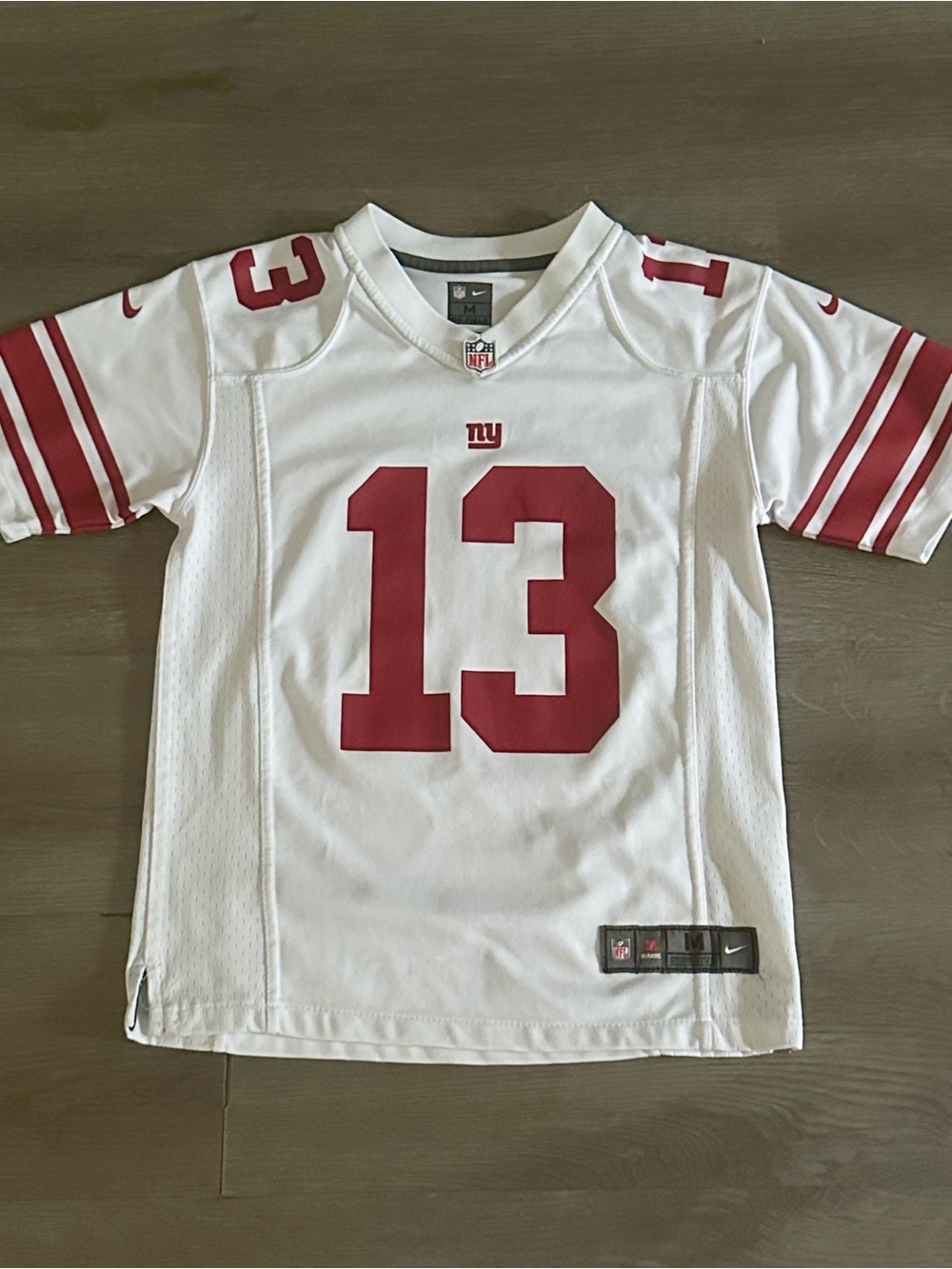 Odell Beckham Jr. New York Giants Nike NFL Jersey White And Burgundy Size M